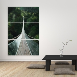 Canvas 40 x 60 - Steep bridge