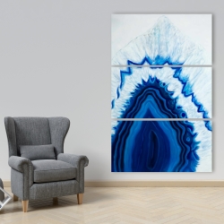 Toile 40 x 60 - Tranche d'agathe geode