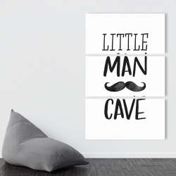 Toile 40 x 60 - Little man cave