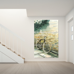 Canvas 40 x 60 - Old urban bicycle