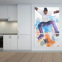 Toile 40 x 60 - Skateur