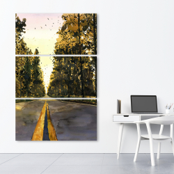 Canvas 40 x 60 - Long road