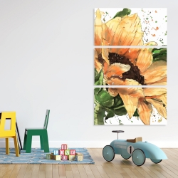 Toile 40 x 60 - Tournesol en fleuraison