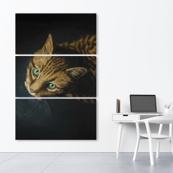 Toile 40 x 60 - Chat de bengale