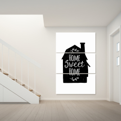 Canvas 40 x 60 - Home sweet home