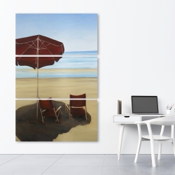 Toile 40 x 60 - Relaxer à la plage