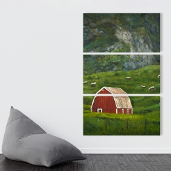 Canvas 40 x 60 - Life in the countryside