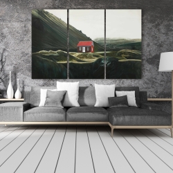 Canvas 40 x 60 - Isolated shack