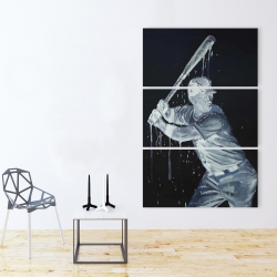 Toile 40 x 60 - Joueur de baseball