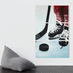 Canvas 40 x 60 - Young hockey player