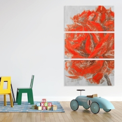 Canvas 40 x 60 - Abstract rose