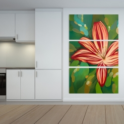 Canvas 40 x 60 - Blaze tiger lilies