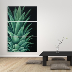 Toile 40 x 60 - Feuilles d'ananas