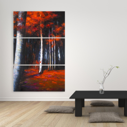 Canvas 40 x 60 - Mysterious forest