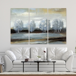 Canvas 40 x 60 - Grey landscape