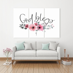 Toile 40 x 60 - God bless