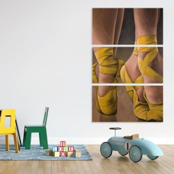 Toile 40 x 60 - Ballerines synchronisées