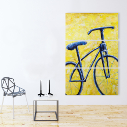 Toile 40 x 60 - Bicyclette bleue