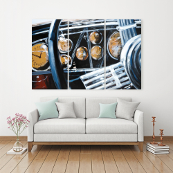 Canvas 40 x 60 - Vintage car interior