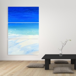 Canvas 40 x 60 - Satellite view of the ocean