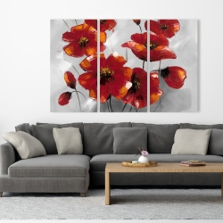 Toile 40 x 60 - Fleurs anémones