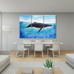 Canvas 40 x 60 - Blue whale