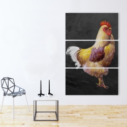 Canvas 40 x 60 - Beautiful rooster 2