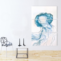 Canvas 40 x 60 - Jellyfish moving