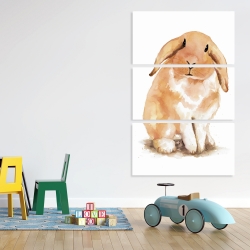 Toile 40 x 60 - Lapin bélier