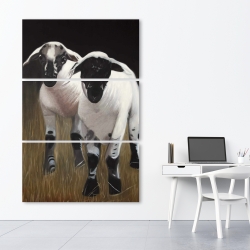 Canvas 40 x 60 - Two lambs