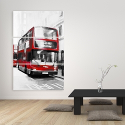 Toile 40 x 60 - Bus rouge londonien