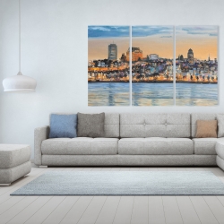 Toile 40 x 60 - Horizon de la ville de québec