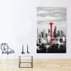 Toile 40 x 60 - Space needle de la ville seattle