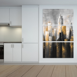 Toile 40 x 60 - Horizon de ville abstraite