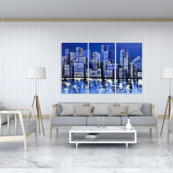 Canvas 40 x 60 - Blue skyline