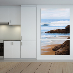 Toile 40 x 60 - Roches et mer