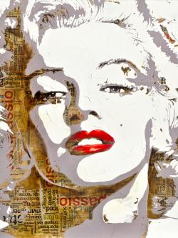 Marilyn monroe et typographie