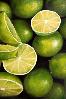 Basket of limes