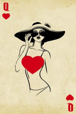 Queen of hearts