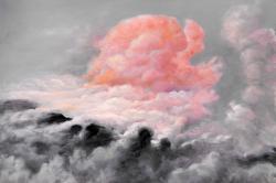 Nuages roses