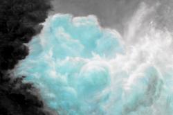 Turquoise clouds