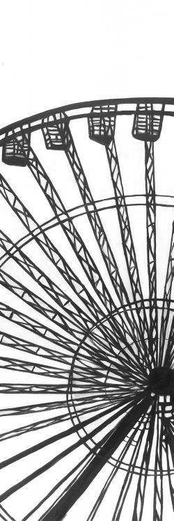 Grande roue monochrome