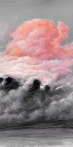 Nuages roses