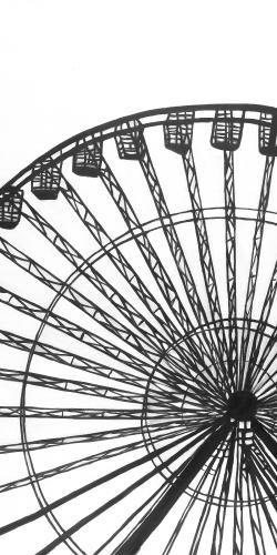 Grande roue monochrome