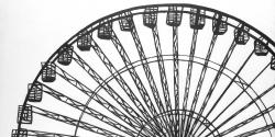 Grande roue monochrome