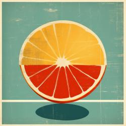 Citron et tangerine