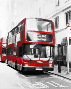 Bus rouge londonien