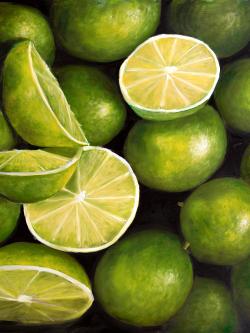 Basket of limes