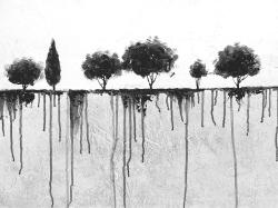 Arbres coulants d'encre