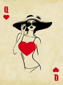 Queen of hearts